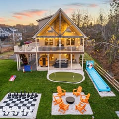 Lakefront, Movie & Game Rooms, Hot Tub, Sauna, etc!