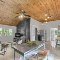 Charming Pocono Cabin - Firepit - Gazebo - Pet-Friendly