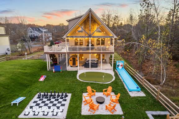 Lakefront, Movie & Game Rooms, Hot Tub, Sauna, etc! - Image 1