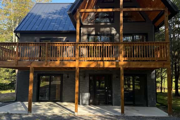 5BR New Construction A-Frame Chalet in Towamensing Trails | Sleeps 14 - Image 1