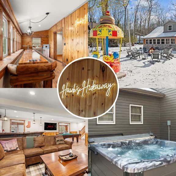 Luxury 6BR Lakehouse - 250ft to Lake Harmony - Image 1