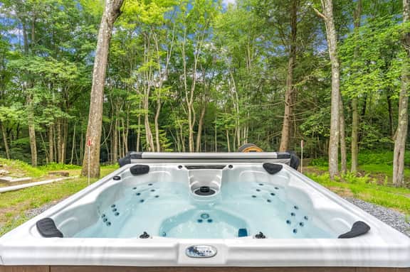 Poconos Cabin w/ Hot Tub, Sauna, Fire Pit & Grill - Image 2