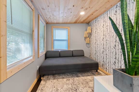 Modern Pocono Cabin - Firepit, Hammock & Sunroom - Image 2