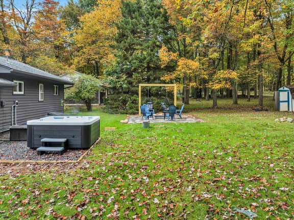 Cozy Pocono Cottage - Hot Tub, Firepit & Swings - Image 5
