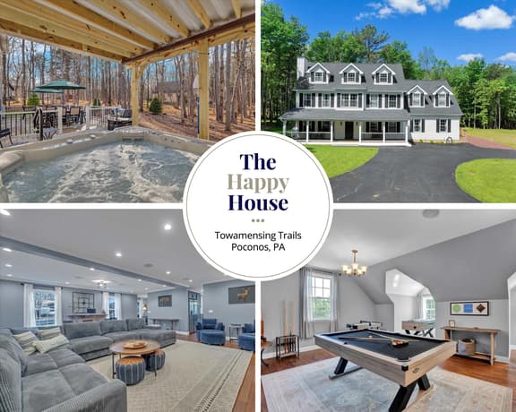 Happy House - Hot Tub, Steam Shower & Game Room