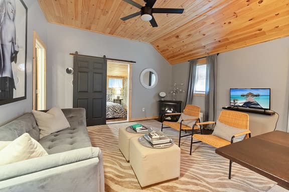 Charming Pocono Cabin - Firepit - Gazebo - Pet-Friendly
